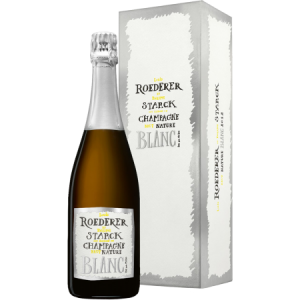 Philippe Starck Blanc de Blancs 2012 Louis Roederer Brut Nature Champagne (Box)