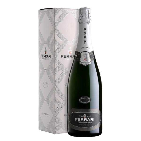 Ferrari TRENTO DOC Perlè Bianco 2013 Metodo Classico Magnum (Box)