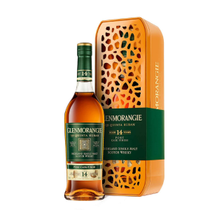 Scotch Whisky Port Cask "Quinta Ruban" Giraffe Tin Glenmorangie (0.7l, special pack)