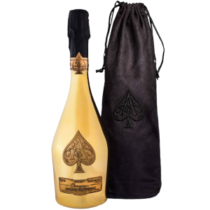 Champagne Brut Armand de Brignac GOLD (Velvet Bag)