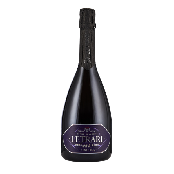 Trento DOC Dosaggio Zero Riserva 2016 Metodo Classico Letrari