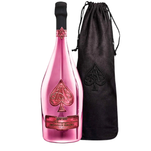 Champagne Brut Armand de Brignac ROSE' (Velvet Bag)
