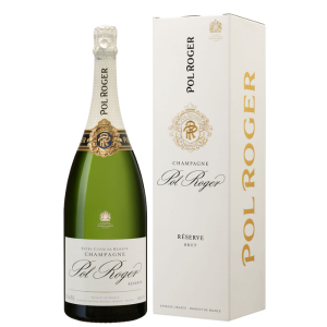 Pol Roger Brut Reserve Magnum Champagne (Box)