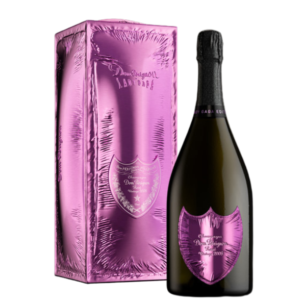 Dom Pérignon "Lady Gaga" vintage 2008 rosè Brut Champagne LIMITED EDITION (Box)