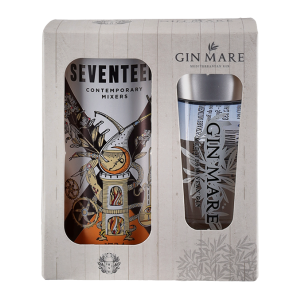 Mediterranean Gin Mare & Seventeen "Mini Single Gin Tonic pack" (Gin 50ml + Tonic 200ml)