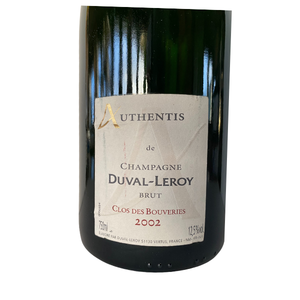 Duval Leroy "Authentis" 2002 Clos Des Bouveries Brut Champagne - immagine 2