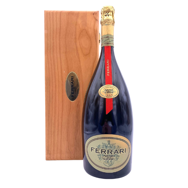 Ferrari Riserva Lunelli 1995 "Cuvee Duemila" Magnum (Box Legno)