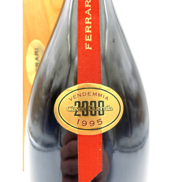 Ferrari Riserva Lunelli 1995 "Cuvee Duemila" Magnum (Box Legno) - immagine 6