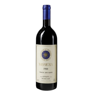 "Sassicaia" 1988 Tenuta San Guido Bolgheri Sassicaia DOC