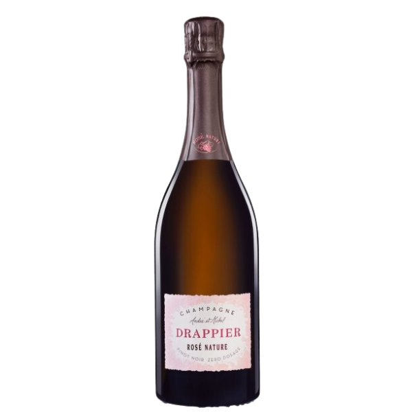 Champagne Brut Nature Rosé - Drappier
