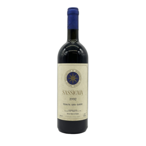 "Sassicaia" 1992 Tenuta San Guido Bolgheri Sassicaia DOC